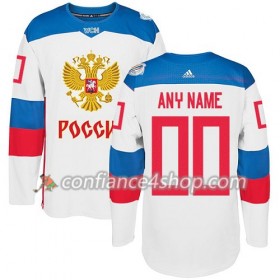 Adidas Maillot de Hockey Russie Personnaliser 8 Coupe du monde de hockey sur glace 2016 Blanc Premier - Homme